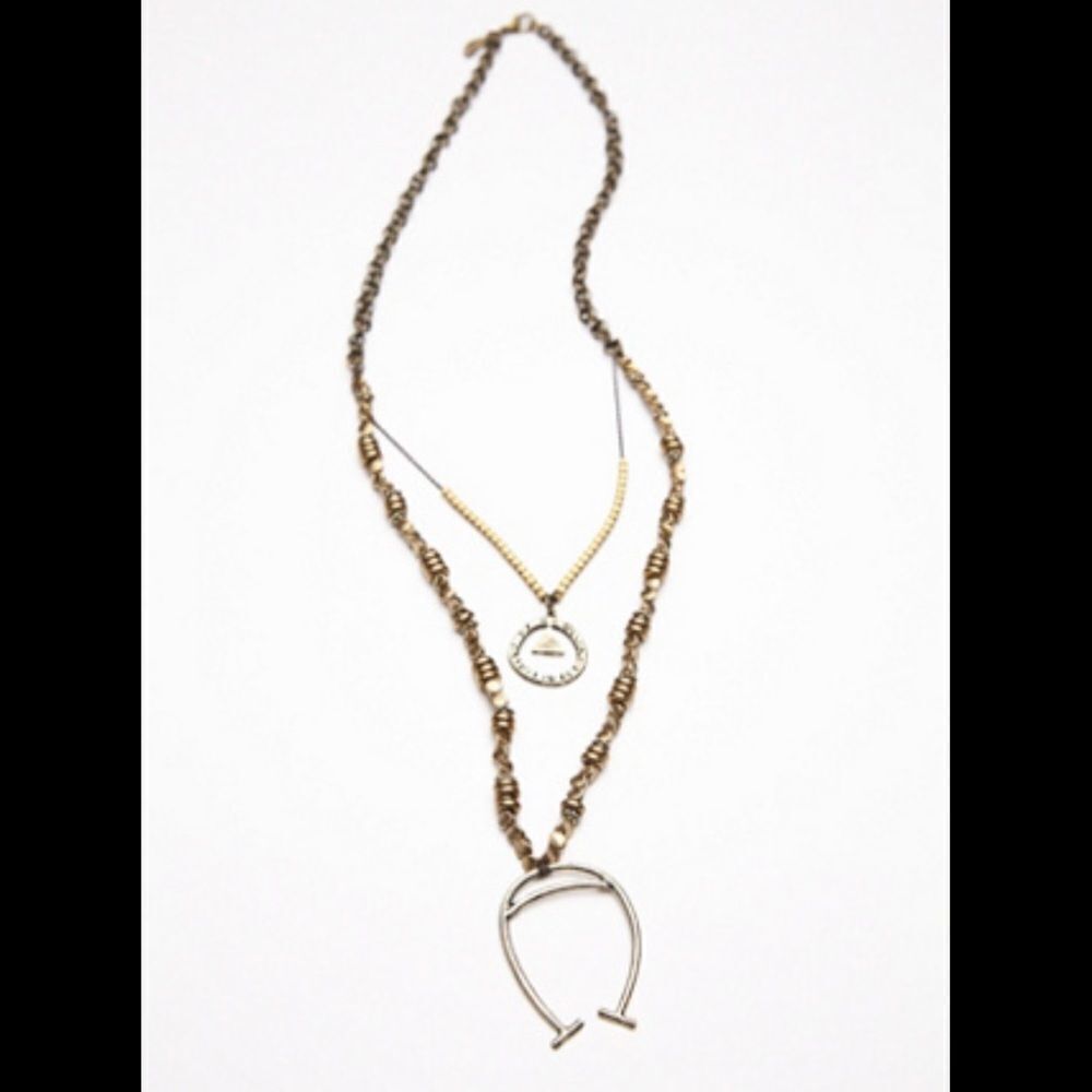 Free People Mercury Metal Necklace